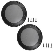Fielect 2Pcs 5 inch Speaker Grill Cover Mesh Decorative Circle 5 inch,