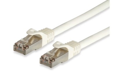 Equip Patchkabel Cat6A Cat7Pro S/FTP 2xRJ45 15.00m weiß LSZH Pol