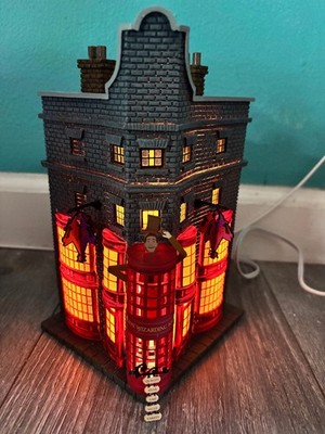 Diagon Alley BUNDLE Dept 56 Weasleys' Wizard Wheezes & Eeylops Owl Emporium