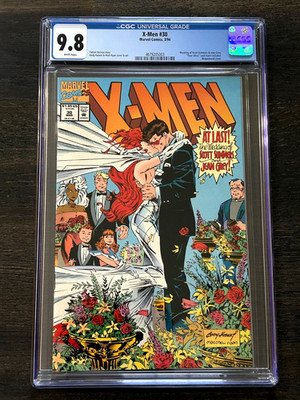 X-Men #30 CGC 9.8 New Slab White Pages Wedding of Scott Summers & Jean Grey