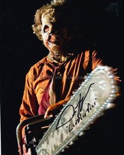 DAN YEAGER as Leatherface - Texas Chainsaw 3D (2013) GENUINE SIGNED AUTOGRAPH