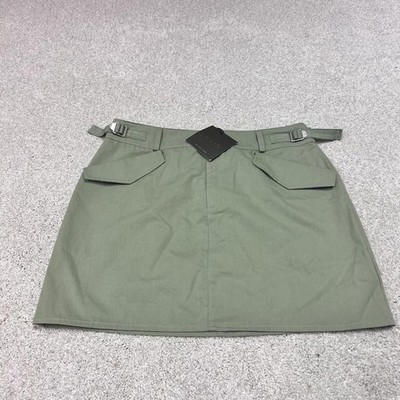 Le Lis Skirt Women s Green Pockets Size Medium