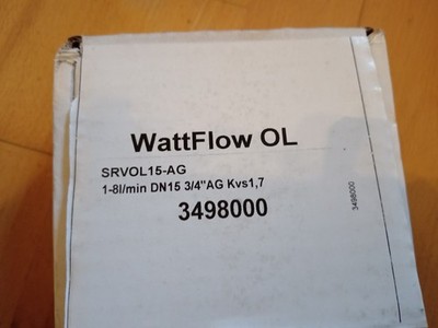 Watts Strangregulierventil WattFlow OL 3/4'' AG 10010098