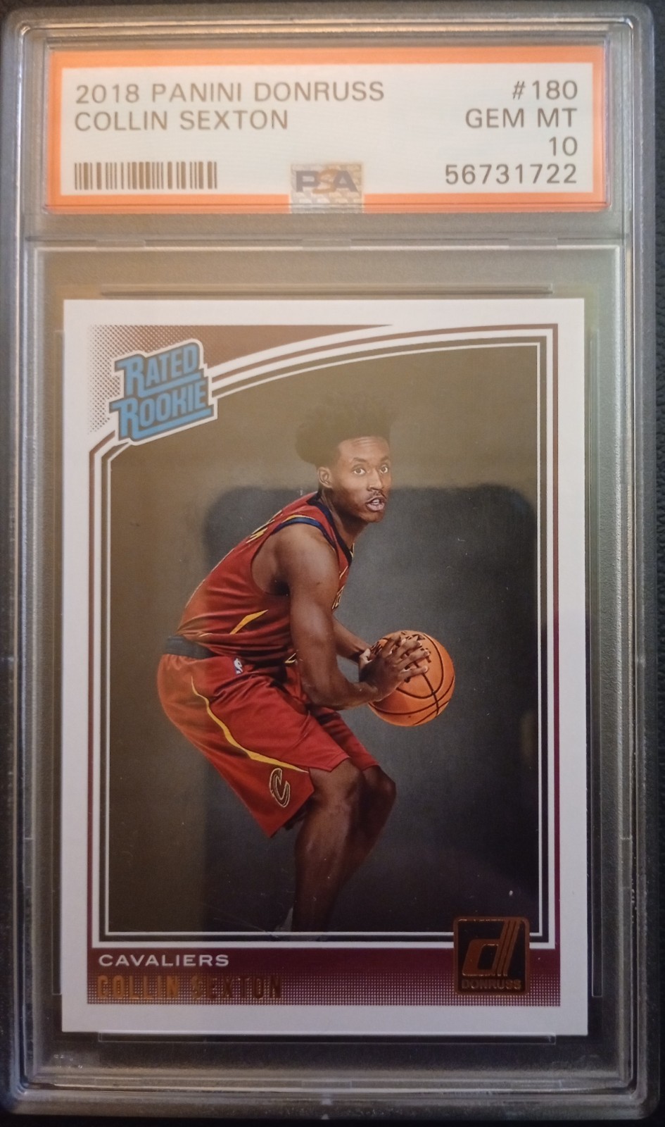 2018-19 Donruss #180 Collin Sexton RR RC Cavaliers - PSA 10