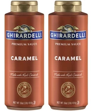 Ghirardelli Caramel Sauce, 16 Oz (Pack of 2) - Premium Sauce-FREE SHIPPING