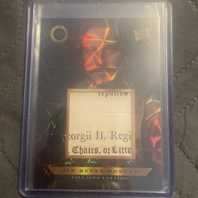 2025 Pieces of The Past Pirates Edition 1/1 - Sir Henry Morgan / Captain Morgan