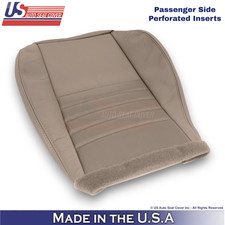 1999-2004 Fits Ford Mustang Gt Leather Perf. Front Replacement Covers Parchment
