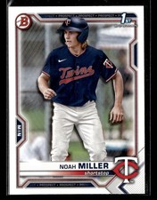 2021 Bowman Draft Noah Miller #BD-109