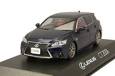 Kyosho 1/43 Diecast Car Lexus CT 200h F Sport Black / Deep Blue Mica 193782