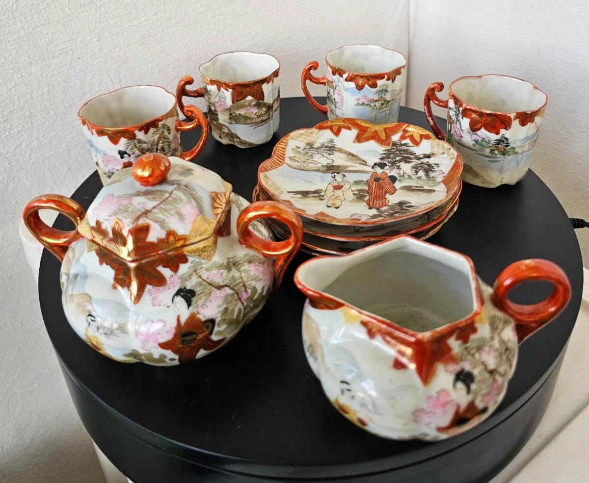 Las mejores ofertas en Juego de Té Vintage Japonés Geisha Girl | eBay