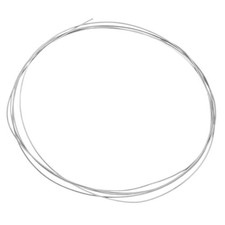 Titanium Wire TA1 6.6 Feet/2m 19 Gauge 0.9mm Silver GR1 Pure Titanium Wires