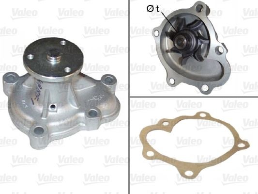 Wasserpumpe Valeo 506697 FÜR Opel-image