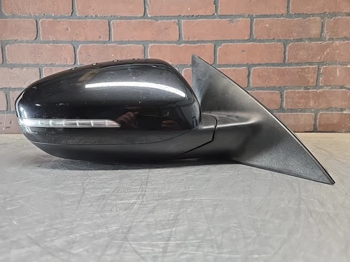 15 KIA OPTIMA Door Mirror Right Rh Door Mirror OEM Black W/Signal 0144 L