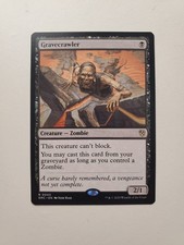 MTG Magic Gravecrawler Aetherdrift Commander NM