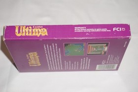 Ultima Exodus (Nintendo NES) Complete in Box CIB