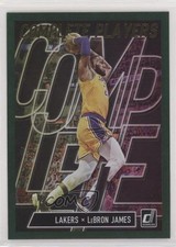 2019-20 Panini Donruss Complete Players Green Flood LeBron James #16 4l3