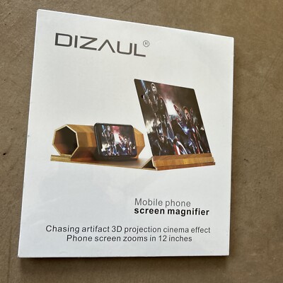 Dizaul Mobile Phone 12'' Screen Magnifier for Any Phone.