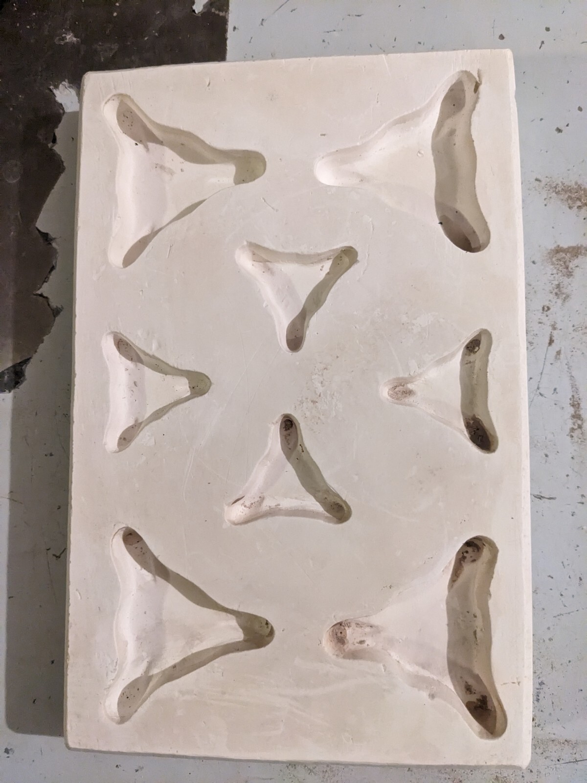 Kiln Stilts Vintage Slip Casting Ceramic Mold eBay