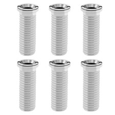 6PCS Sink Basket Screw 35mm Kitchen Wash Basin Strainer Plug Extended Screw M12