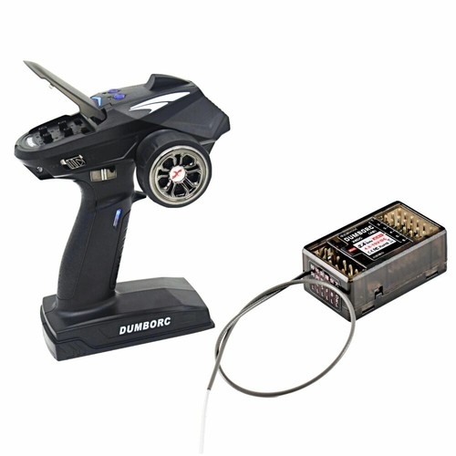 DUMBORC X6P 6CH RC Radio Controller Transmitter & X6DC Receiver for RC Car Boat - Picture 11 of 12
