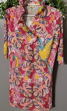Simply Southern Women's NWT Leaves Dress Pursuit of Preppiness Size M