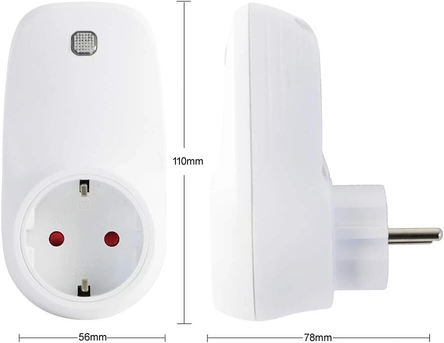 Steckdosen Thermostat für Heizungen Steckerthermostat Programmierbar Timer - Bild 3 von 4