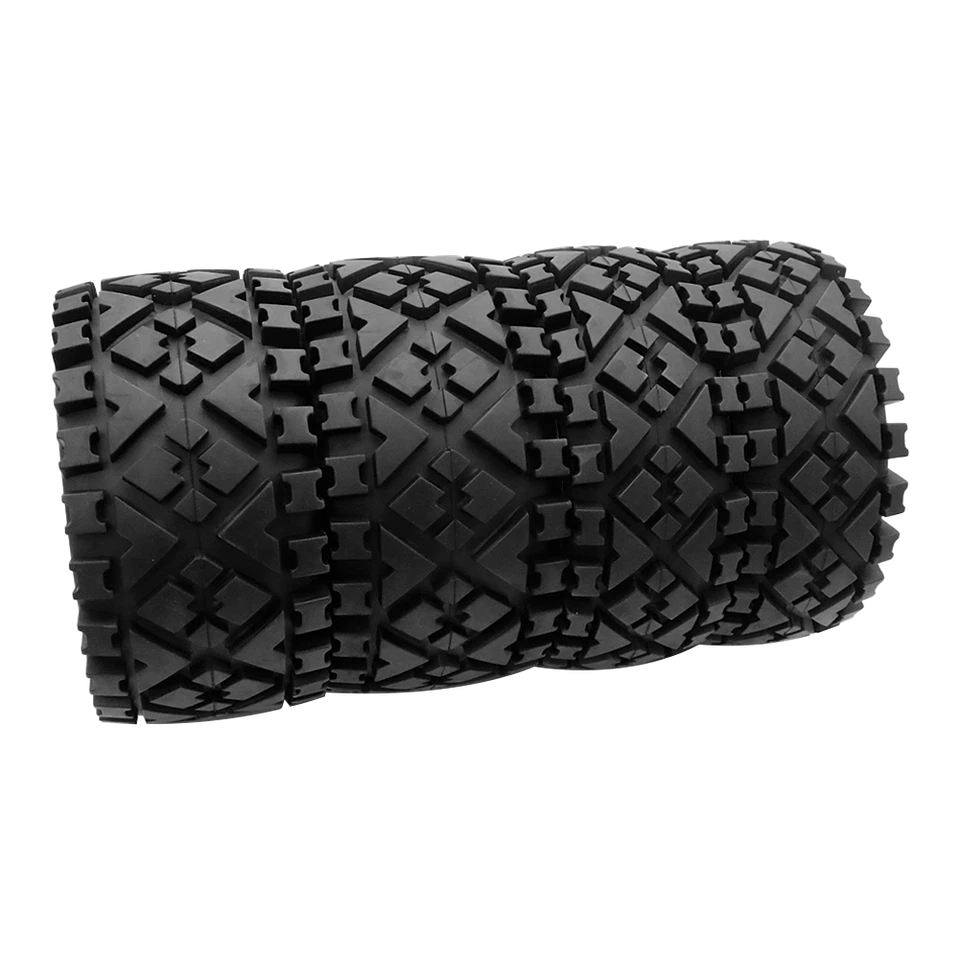 RC 1/5 Schwarz 24mm Vorder Hinterrad Allradreifen für HPI Rovan KM Baja 5B SS - Bild 4 von 4