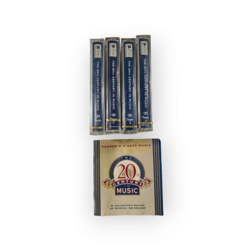 Reader's Digest The 20th Century in Music, 4 Cassette Music Tapes Sealed - Picture 3 of 6