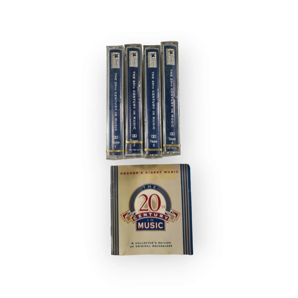 Reader's Digest The 20th Century in Music, 4 Cassette Music Tapes Sealed - Image 3 of 4