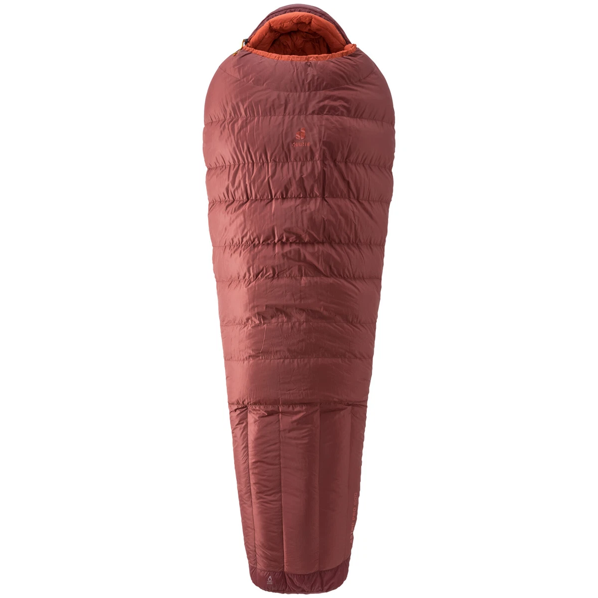 Deuter Astro Pro 800 down Sleeping Bag Mummy Red Braun | eBay