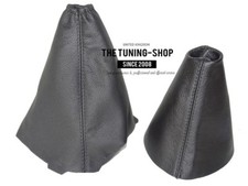  Schaltsack + Handbremsmanchette Für Renault Megane MK3 2008-15 Leder Schwarz