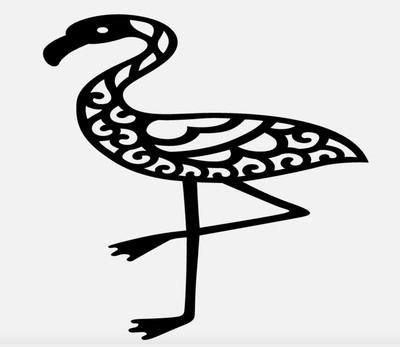 Flamingo Vinyl Decal Sticker For Home Cup Mug Glass Car Wall Decor Choice a1887
