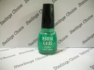 Mardi Gras Glitter Nail Deco Nail Polish #14