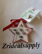 Claire's Let It Glow Girls Christmas Holiday Rings 7 rings