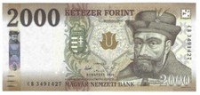 2016 Hungary 2000 Forint P204a UNC