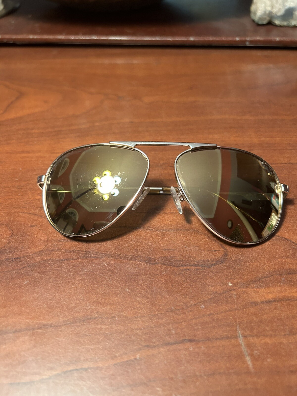 Revo Jeep Metro RE 1163 04 Gold Champagne Polarized Sunglasses