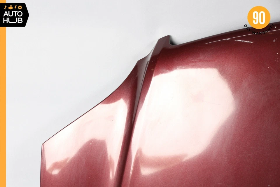 06-11 Mercede W164 ML320 ML350 ML63 AMG Hood Panel Assembly Barolo Red OEM - Image 2 of 4