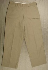 80's Vintage LL Bean tropic weight Poplin Upland/Field Pants 32x26 double knee