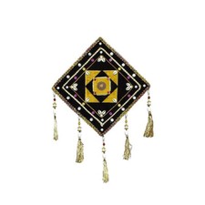 Traditional Style Handmade Wall Hanging for Home Office Decoration Multicolor