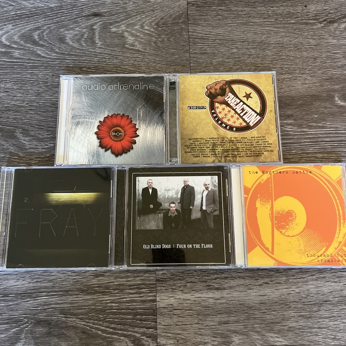 Lot of 5 CD Albums - Progressive Rock, Metal, Folk, Rock/Pop
