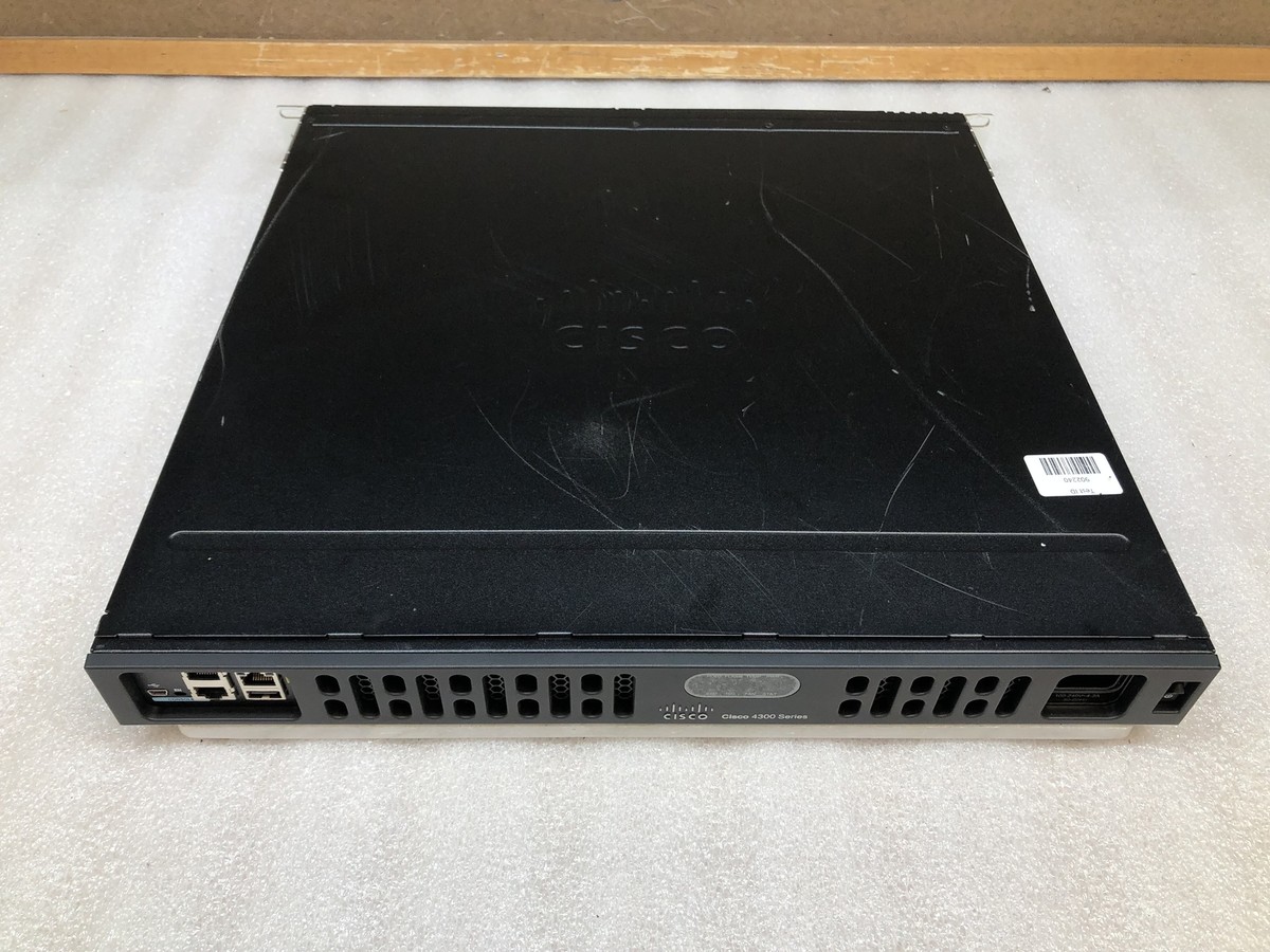 Cisco ISR4331/K9 2x Ethernet 2x SFP Integrated Services Router | eBay