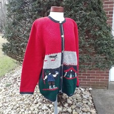 Giesswein Austria Wool Button Down Cardigan S...