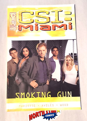 CSI: Miami Smoking Gun Graphic Novel (2003 IDW Publishing) - NM Unread