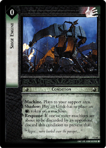 LOTR TCG Battle at Helm's Deep, Rare's/Uncommons/Common Single Card Sale Part 2 - Picture 21 of 41