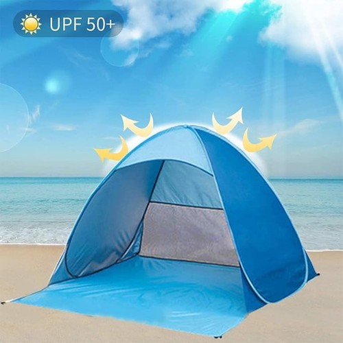 Pop Up Beach Tent Shade Portable Kids Baby Changing Shelter Uv Protection Garden - Picture 6 of 6