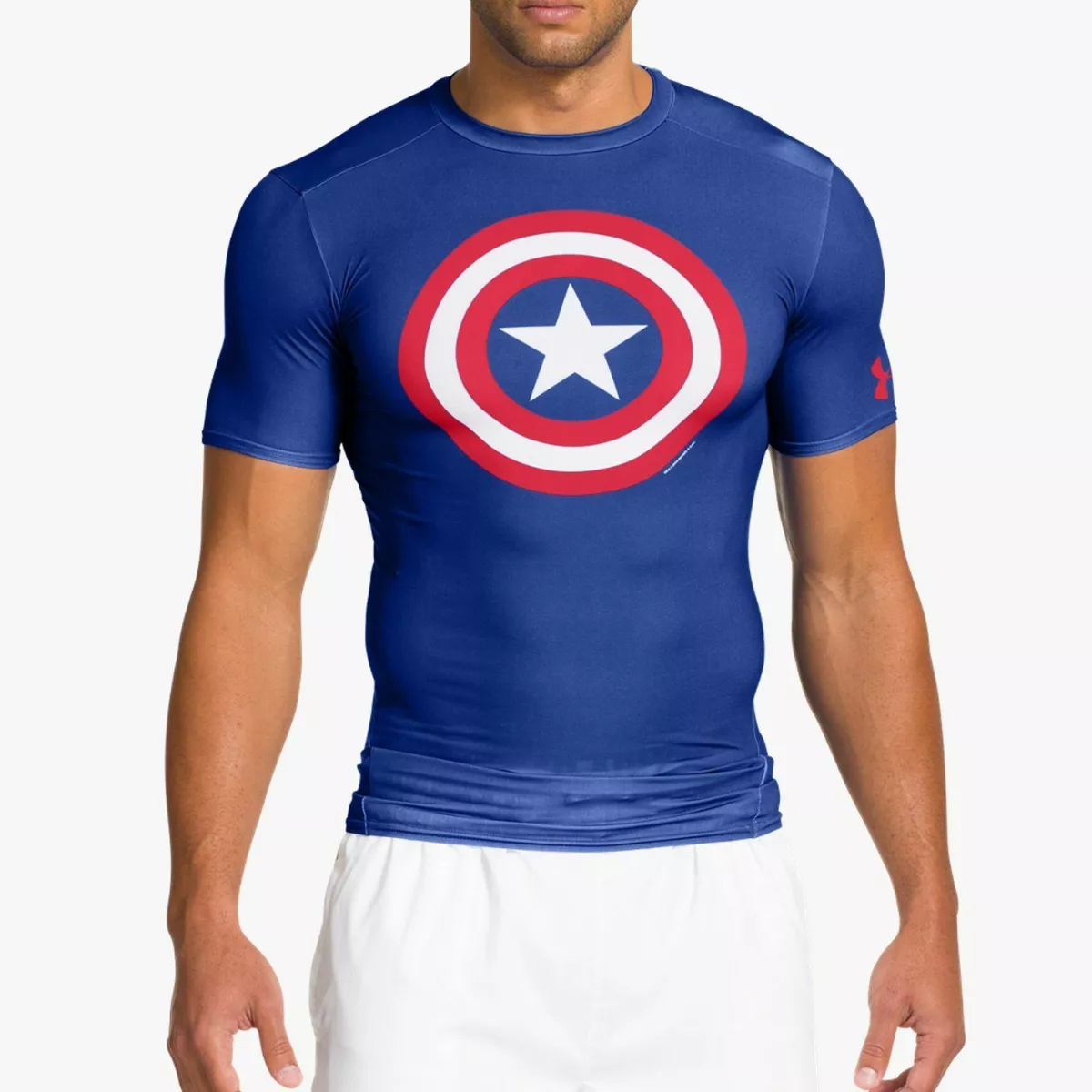 Captain America Compression T Shirt Xl