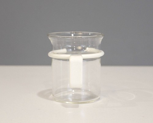 Bodum Bistro Espresso or Tea Cup Mug Glass White Post Modern - Picture 2 of 5