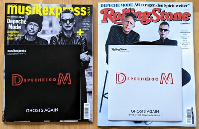 Depeche Mode - Ghosts Again - 2 x 7'' Vinyl - Rolling Stone - Memento Mori