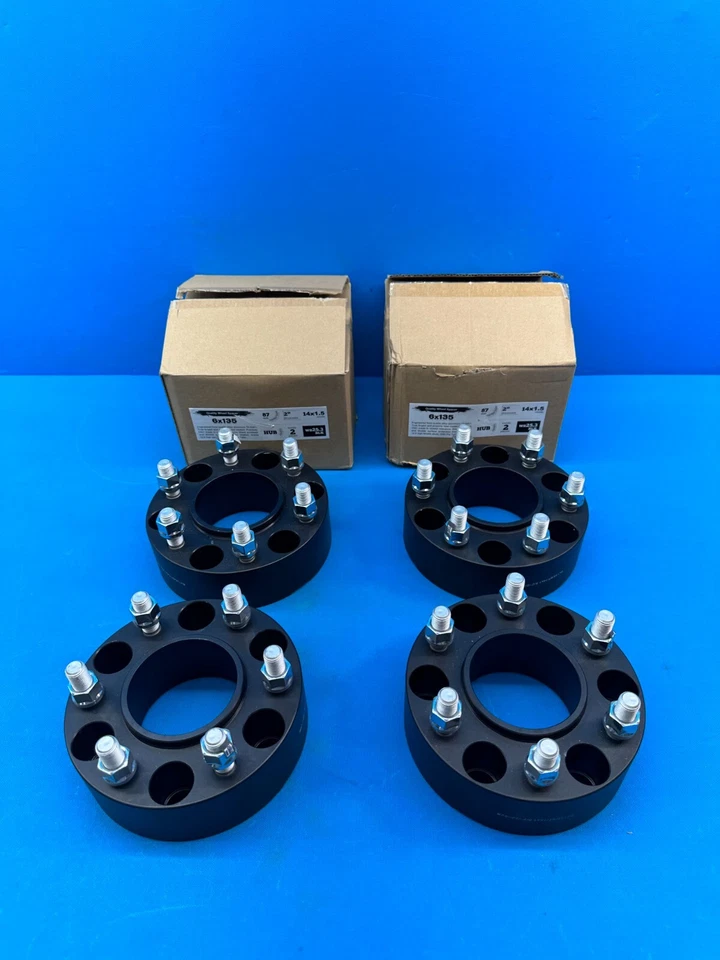 Комплект адаптеров прокладок для передних и задних колес Supreme Suspensions 2 дюйма WS25.3BLK - Изображение 2 из 4