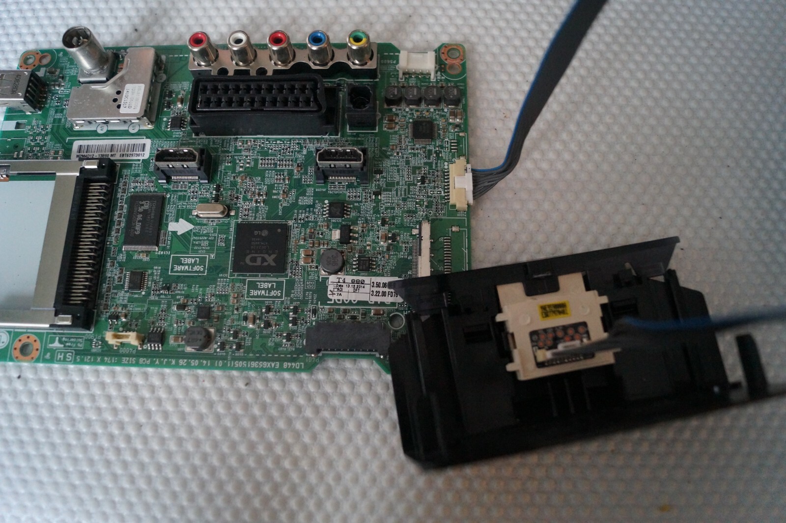 MAIN BOARD EBT62973012 EAX65361505(1.0) FOR 49"" LG 49LB5500 TV, LC490DUE FG A6